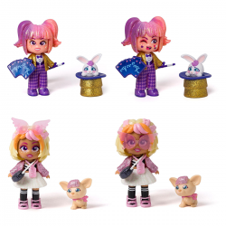 026519 KOOKYLOOS LALECZKA GLITTER GLAM FIGURKA