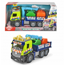 076169 DICKIE MERCEDES POJAZD DO SEGREGACJI ODPADÓW