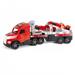 36241 WADER MAGIC TRUCK ACTION FORMUŁA CIĘŻARÓWKA LAWETA
