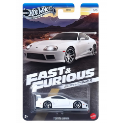 JBY33 HOT WHEELS SILVER SERIERS FAST & FURIOUS TOYOTA SUPRA