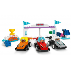 010445 LEGO DUPLO BOLIDY I KIEROWCY F1