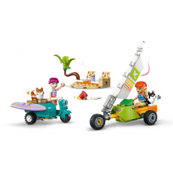 42641 LEGO FRIENDS PRZYGODA Z SURFUJĄCYMI PSAMI I SKUTEREM