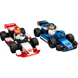 60464 LEGO CITY F1 BOLIDY WILLIAMS RACING I HAAS F1