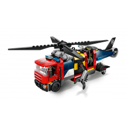 60462 LEGO CITY ZESTAW Z HELIKOPTEREM WOZEM STRAŻACKIM I ŁODZIĄ