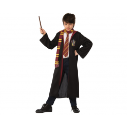 000906 KOSTIUM STRÓJ HARRY POTTER CZARODZIEJ PELERYNA