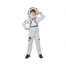 9405296 KOSTIUM STRÓJ PRZEBRANIE ASTRONAUTA KOSMOS 130/140CM