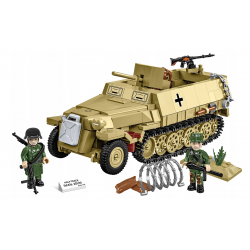 3130 COBI KLOCKI POJAZD TRANSPORTER HALF-TRACK SD.KFZ.251/10 AUSF.D  WWII