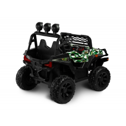 POJAZD NA AKUMULATOR SAMOCHÓD TERENOWY TIMUS CAMO NAPĘD 4X4