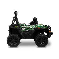 POJAZD NA AKUMULATOR SAMOCHÓD TERENOWY TIMUS CAMO NAPĘD 4X4