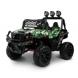 POJAZD NA AKUMULATOR SAMOCHÓD TERENOWY TIMUS CAMO NAPĘD 4X4