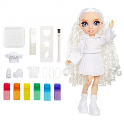 507581 LALKA RAINBOW HIGH WATERCOLOR & CREATE FIOLETOWE OCZY