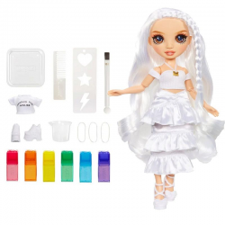 507598 LALKA RAINBOW HIGH WATERCOLOR & CREATE BRĄZOWE OCZY