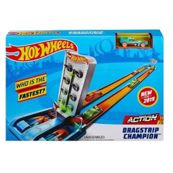 GBF82 HOT WHEELS PODWÓJNY TOR SAMOCHODOWY WYRZUTNIA