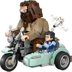 76443 LEGO HARRY POTTER PRZEJAŻDŻKA MOTOCYKLOWA HAGRIDA I HARREGO