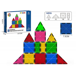 604872 KLOCKI MAGNETYCZNE 13 ELEMENTÓW ADAR