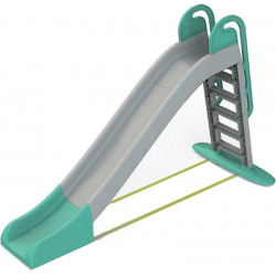 WIELKA ZJEŻDŻALNIA Z DRABINKĄ DŁUGA 243CM DŁUGA NATRYSK