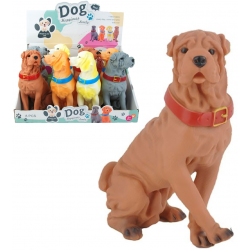 521558 PIS PIESEK DUŻA FIGURKA RÓŻNE KOLORY 18CM