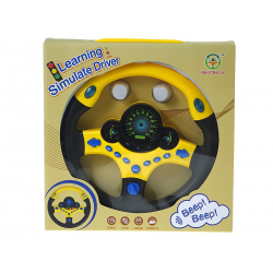 606562 INTERAKTYWNA KIEROWNICA NA BATERIE Z DŹWIĘKAMI