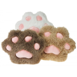 596788 PLUSZOWA MIĘKKA PODUSZKA ŁAPKA KOTA KOTEK RÓŻNE KOLORY