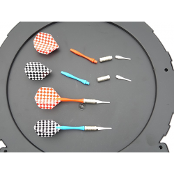 176027 GRA RZUTKI ELEKTRONICZNE DART TARCZA + 6 STRZAŁEK