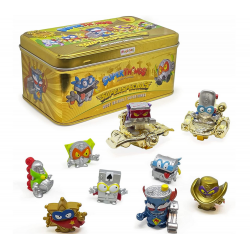 017609 SUPERTHINGS ZINGS ZŁOTA PUSZKA GOLD 9 FIGUREK