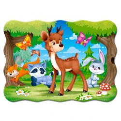 003570 CASTORLAND PUZZLE 30 ELEMENTÓW JELEŃ I PRZYJACIELE