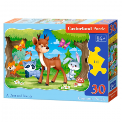 003570 CASTORLAND PUZZLE 30 ELEMENTÓW JELEŃ I PRZYJACIELE