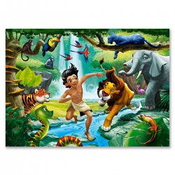 013487 CASTORLAND PUZZLE 120 ELEMENTÓW KSIĘGA DŻUNGLI