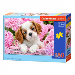 018185 CASTORLAND PUZZLE 180 ELEMENTÓW SZCZENIAK