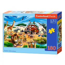 018390 CASTORLAND PUZZLE 180 ELEMENTÓW SAFARI