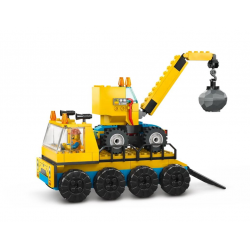 60391 LEGO CITY CIĘŻARÓWKI I KOPARKA Z KULĄ WYBURZENIOWĄ