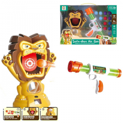 474427 GRA STRZELANIE DO CELU LEW PISTOLET NA PIŁKI GAZELO