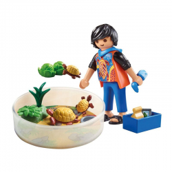 071748 PLAYMOBIL TERRARIUM Z ŻÓŁWIAMI MY LIFE