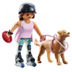 071739 PLAYMOBIL SKATERKA Z RETRIVEREM MY LIFE