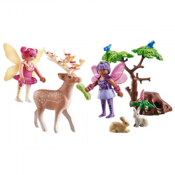 71800 PLAYMOBIL PRINCESS MAGIC WRÓŻKI Z LEŚNYMI ZWIERZĘTAMI