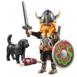 071755 PLAYMOBIL WIKING Z PSEM STRÓŻUJĄCYM SPECIAL PLUS