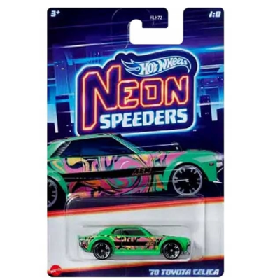 HRW67 HOT WHEELS NEON SPEEDERS  '70 TOYOTA CELICA
