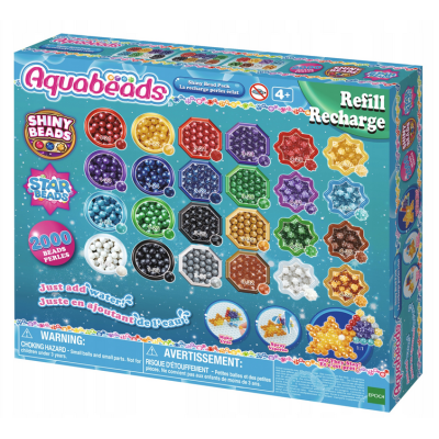319956 AQUABEADS KORALIKI WODNE 2000 ZESTAW UZUPEŁNIAJĄCY
