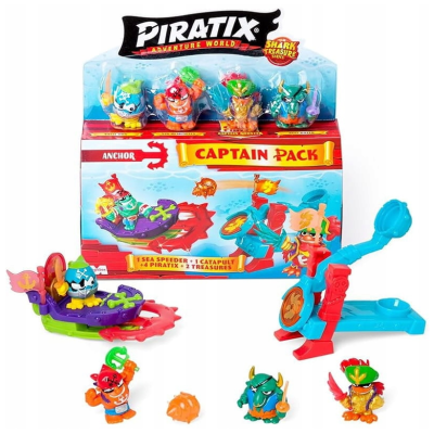37027A PIRATIX SHARK TREASURE CAPTAIN PACK ANCHOR SERIA 2