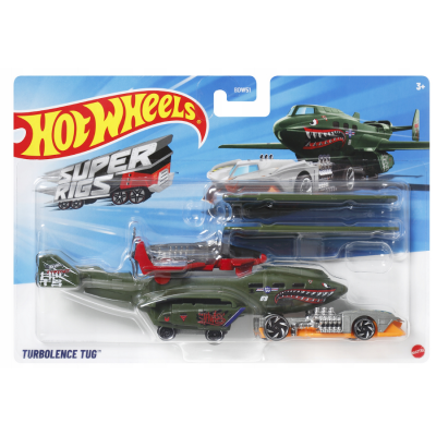HVD95 HOT WHEELS CIĘŻARÓWKA POJAZD TURBOLENCE TUG
