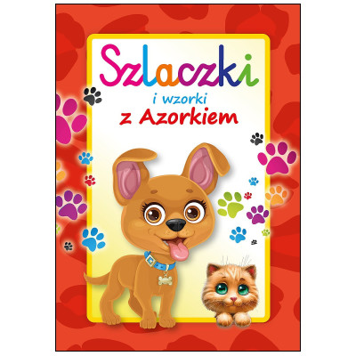 605720 KSIĄŻECZKA SZLACZKI I WZORKI Z AZORKIEM - PIESKI
