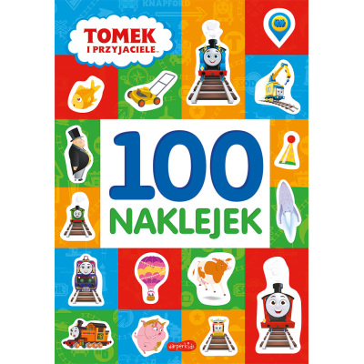 687036 KSIAŻECZKA TOMEK I PRZYJACIELE 100 NAKLEJEK