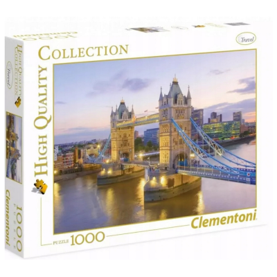 39022 PUZZLE TOWER BRIDGE MOST HIGH QUALITY CLEMENTONI 1000 EL