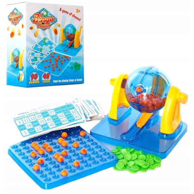 447110 GRA RODZINNA BINGO LOTTO LOTERIA MASZYNA LOSUJĄCA