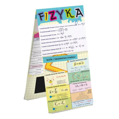 664783 ZAKŁADKA DO KSIĄŻKI MAGNETYCZNA FIZYKA