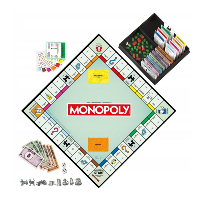 G0009 MONOPOLY REFRESH GRA HASBRO