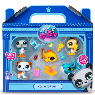 05172 LITTLEST PET SHOP ZWIERZAKI FIGURKI ZESTAW PLAŻA