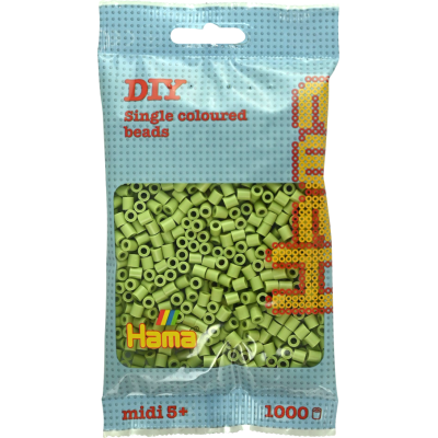 207-110 KORALIKI HAMA MIDI 1000 MATCHA ZIELONY DO PRASOWANIA