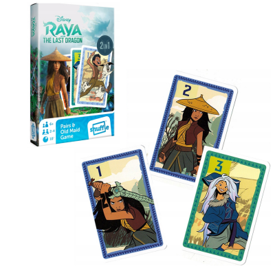 101273 KARTY DO GRY MEMO PIOTRUŚ RAYA I OSTATNI SMOK