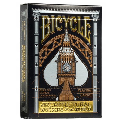025413 BICYCLE KARTY DO GRY ARCHITECTURAL WONDERS